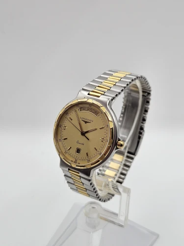 Longines Conquest Day-Date 33mm Bi-colour