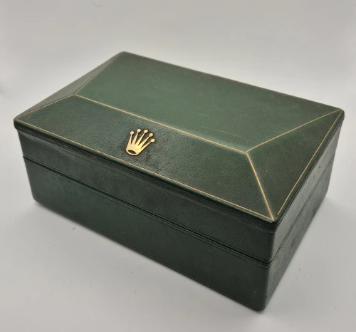 Vintage Rolex Datejust maxi coffin watch box 247509 Circa 1961 with Blank paperwork