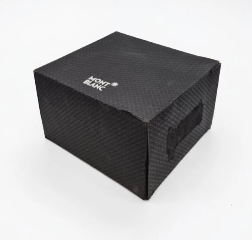 Montblanc Watch box Black with gold trim + blank papers 2006