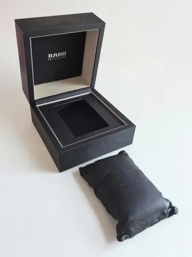 Rado Black square watch box circa 2016-2020