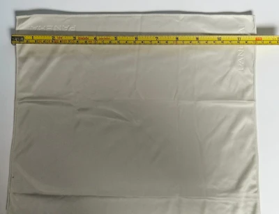 Panerai watch polishing cloth 30 x 34cm Cream / Champagne colour