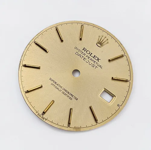 Rolex Datejust 36mm dial Champagne stick dial T SWISS T Circa 1970 - 1990