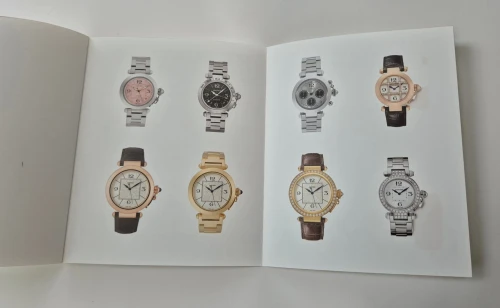 Cartier Pasha instruction manual with guarantee booklet PCWA0254