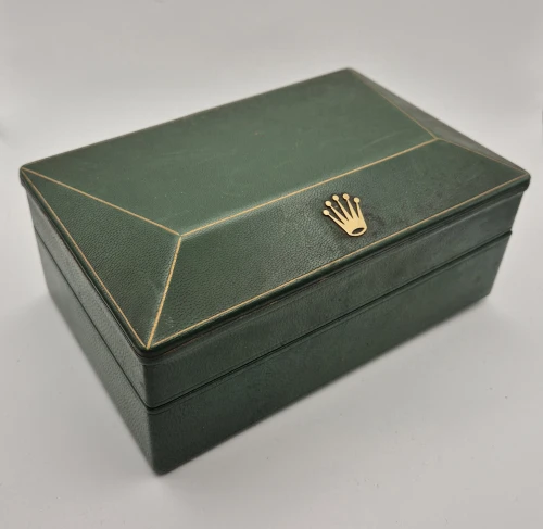 Vintage Rolex Datejust maxi coffin watch box 247509 Circa 1961 with Blank paperwork