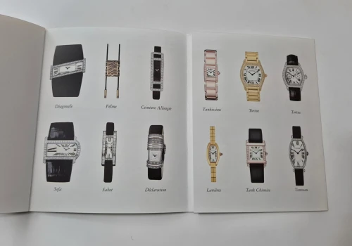 Cartier Instruction manual PCWA0275 / PCWA0048 Chronoscaph, Santos ect...