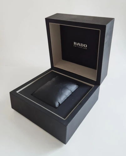 Rado Black square watch box circa 2016-2020