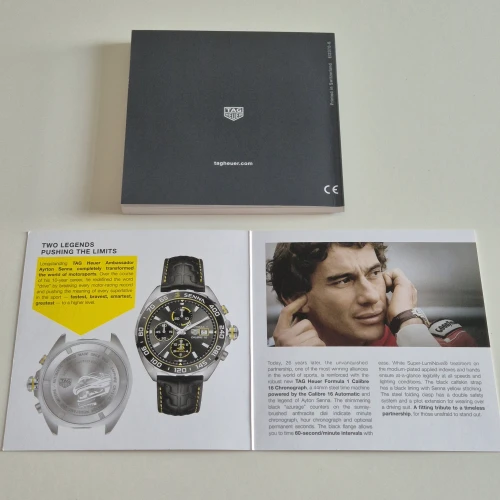 TAG Heuer Senna Special edition Watch box Calibre 16 Circa 2020+ CAZ201B