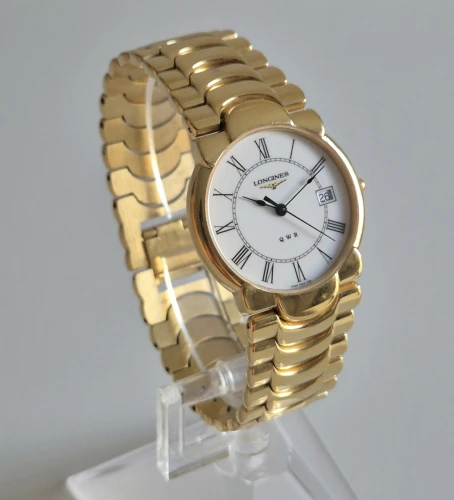 Longines QWR 109 Gold plated watch Circa 1980s