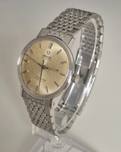 Omega Seamaster De Ville 14765 61SC Automatic watch patina dial Circa 1961
