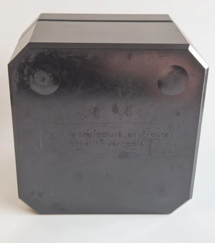 Breitling bakelite octagon shape watch box with outer box Circa 2000s