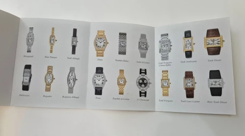 Cartier Instruction manual + Guarantee booklet PCWA4188 / PCWA0149