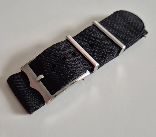 Tudor 22mm Black one-piece strap Black bay 41mm / Black bay steel