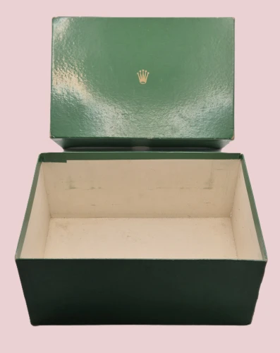 Vintage Rolex Datejust maxi coffin watch box 247509 Circa 1961 with Blank paperwork