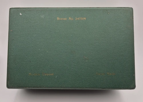 Vintage Rolex Datejust maxi coffin watch box 247509 Circa 1961 with Blank paperwork