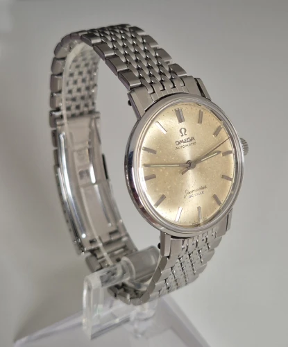 Omega Seamaster De Ville 14765 61SC Automatic watch patina dial Circa 1961