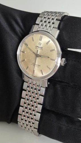 Omega Seamaster De Ville 14765 61SC Automatic watch patina dial Circa 1961