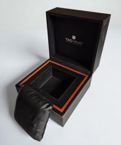 TAG Heuer Watch box Black square style Circa 2000s Inner box only