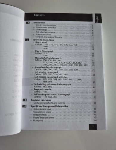 Omega Instruction manual 2010 03090840M
