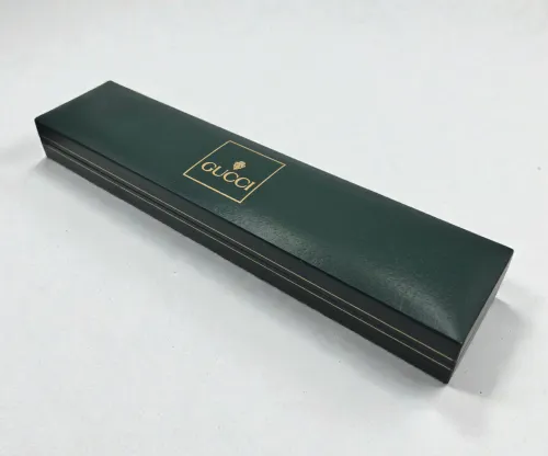 Gucci long watch box Circa 1990s