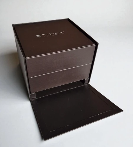 TAG Heuer watch boxes Brown square style with cream inner