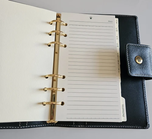 Rolex 2003 Leather Planner / Diary with box