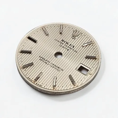 Rolex Oyster perpetual Date 26 Silver tapestry dial Circa 1970s - 1998