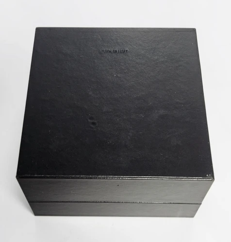 BVLGARI Watch box black leather