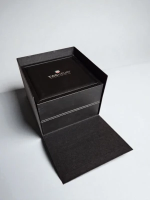 TAG Heuer Black square box Circa 2005-2010 Black Inner lining