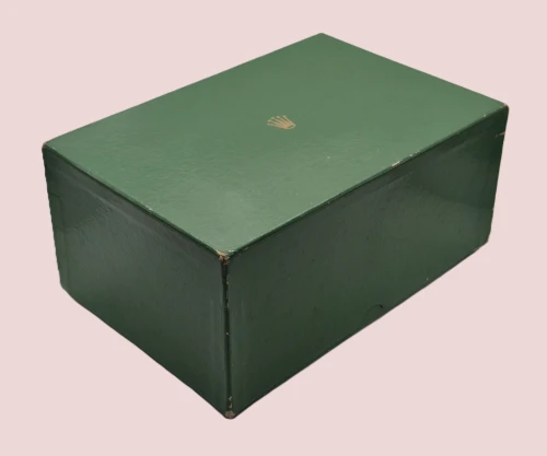 Vintage Rolex Datejust maxi coffin watch box 247509 Circa 1961 with Blank paperwork