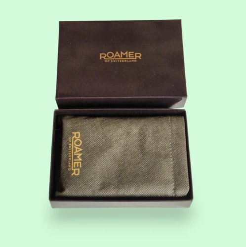 Roamer of Switzerland leather wallet Brown