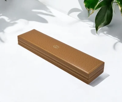 Gucci long watch box horsebit design circa 1980s