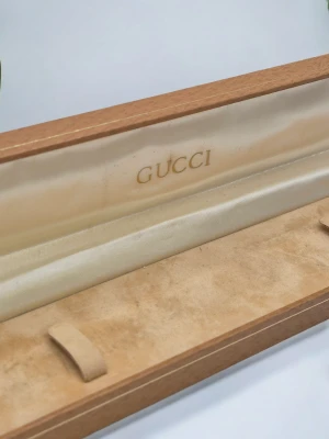 Gucci long watch box horsebit design circa 1980s