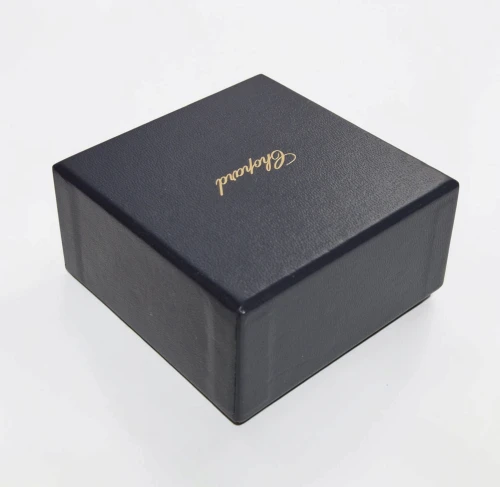 Chopard ring box 94001-0050 small size blue leather with outer box