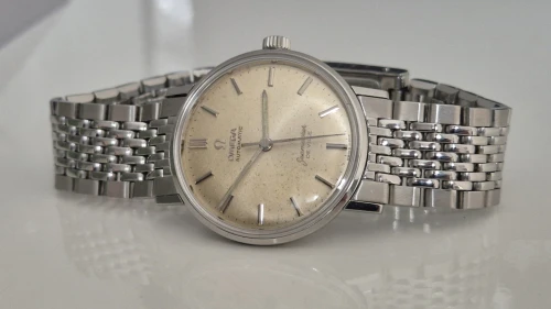 Omega Seamaster De Ville 14765 61SC Automatic watch patina dial Circa 1961