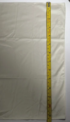 Panerai watch polishing cloth 30 x 34cm Cream / Champagne colour