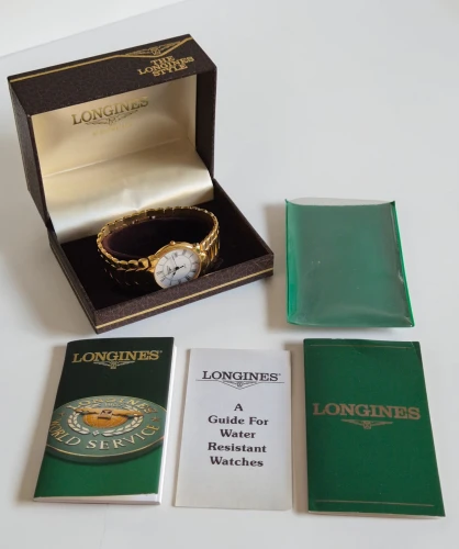 Longines QWR 109 Gold plated watch Circa 1980s