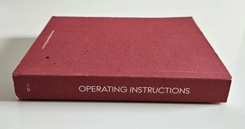Omega Instruction manual 2022 03090840M Vol 1