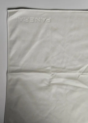 Panerai watch polishing cloth 30 x 34cm Cream / Champagne colour