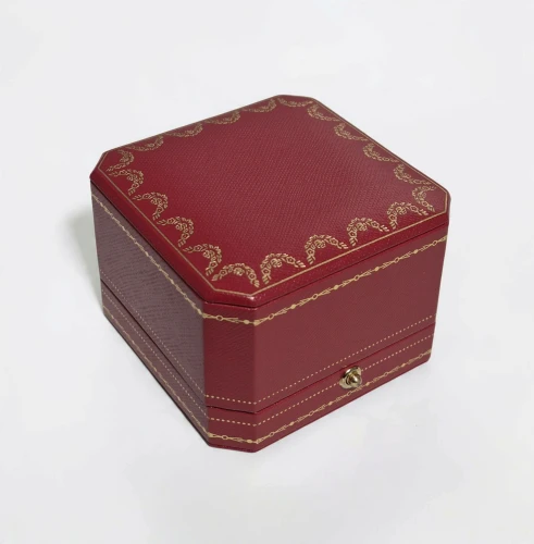 Cartier ring box CRCOJO4005 black slit design with outer box