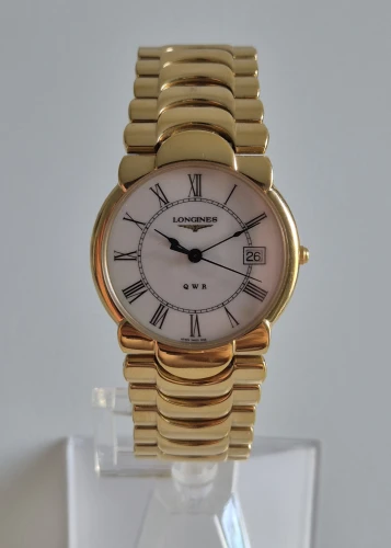 Longines QWR 109 Gold plated watch Circa 1980s