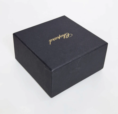 Chopard Earring / Cuflinks box 94001-0010 blue leather with outer box