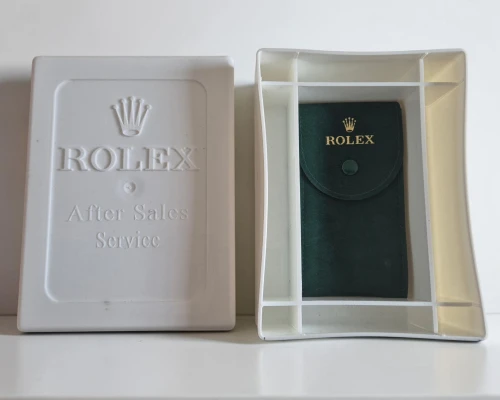 Rolex travel felt pouch with service protection case Circa 2010-2020 50006036.64