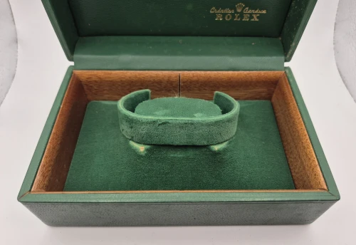 Vintage Rolex Datejust maxi coffin watch box 247509 Circa 1961 with Blank paperwork