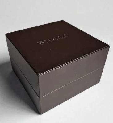 TAG Heuer watch box 2010-2016 Brown square with cream inner lining