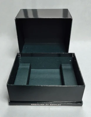 Breitling Outer box only Breitling for Bentley Black cardboard