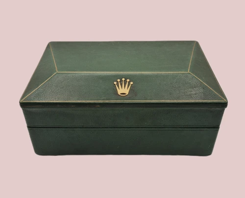 Vintage Rolex Datejust maxi coffin watch box 247509 Circa 1961 with Blank paperwork