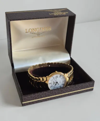 Longines QWR 109 Gold plated watch Circa 1980s