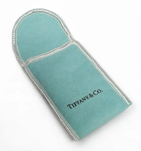 Tiffany & Co. Small rectangle pouch with box