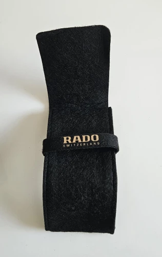 RADO modern watch box with fabric travel pouch