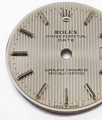 Rolex Oyster perpetual Date 26 Silver tapestry dial Circa 1970s - 1998